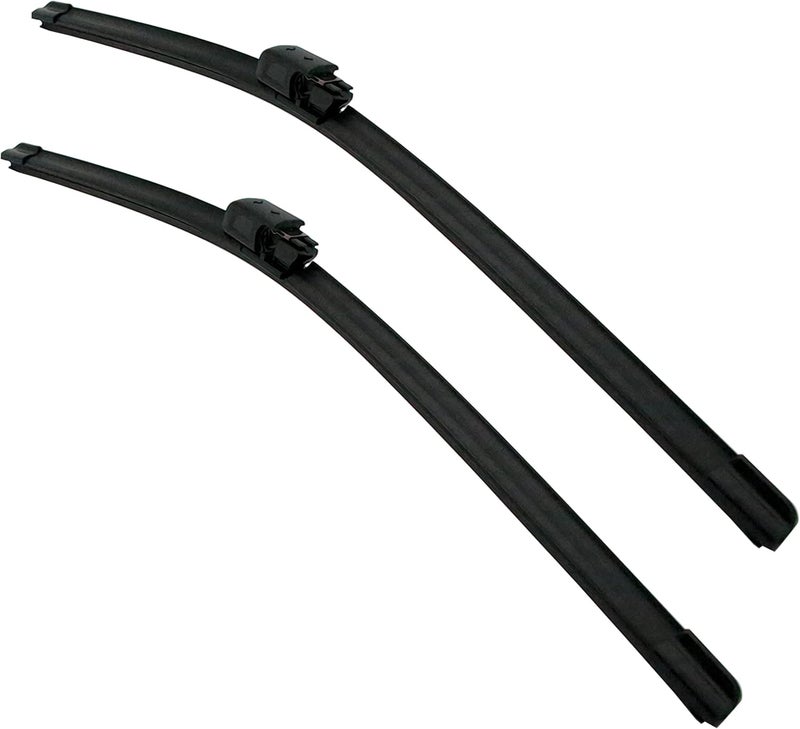 FAPIUO Replacement for Mercedes-Benz CLK320 2003-2005,CLK350 2006-2009,CLK500 2003-2006 Silent Wipers - Front Windshield Wipers 22"+22" Blade Set (2 Pack） - Image 1